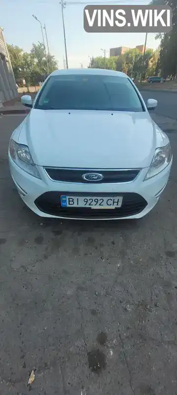 Седан Ford Mondeo 2012 1.6 л. Ручна / Механіка обл. Полтавська, Полтава - Фото 1/21