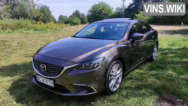 Седан Mazda 6 2017 2.5 л. Автомат обл. Львовская, Яворов - Фото 1/20