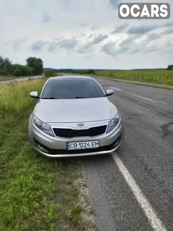 Седан Kia Optima 2012 2.4 л. Автомат обл. Чернігівська, Чернігів - Фото 1/11