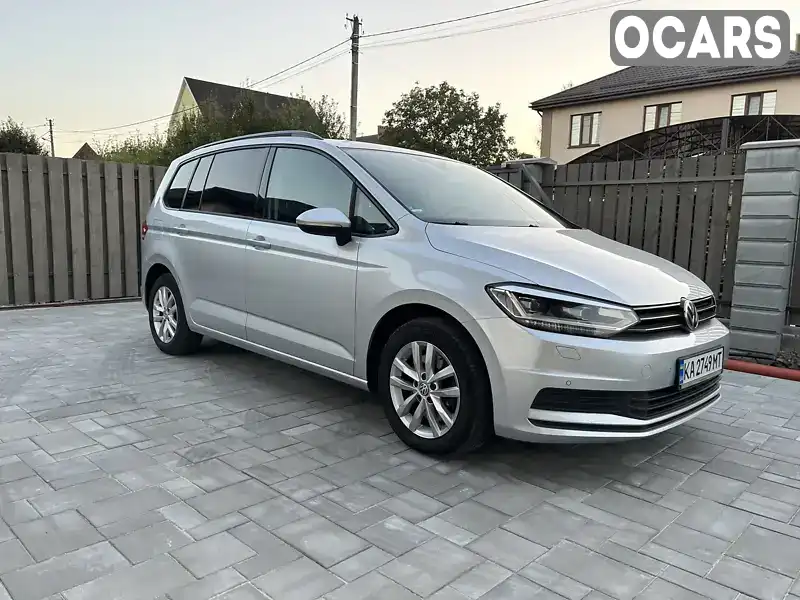 Мікровен Volkswagen Touran 2018 1.97 л. Автомат обл. Київська, Київ - Фото 1/21