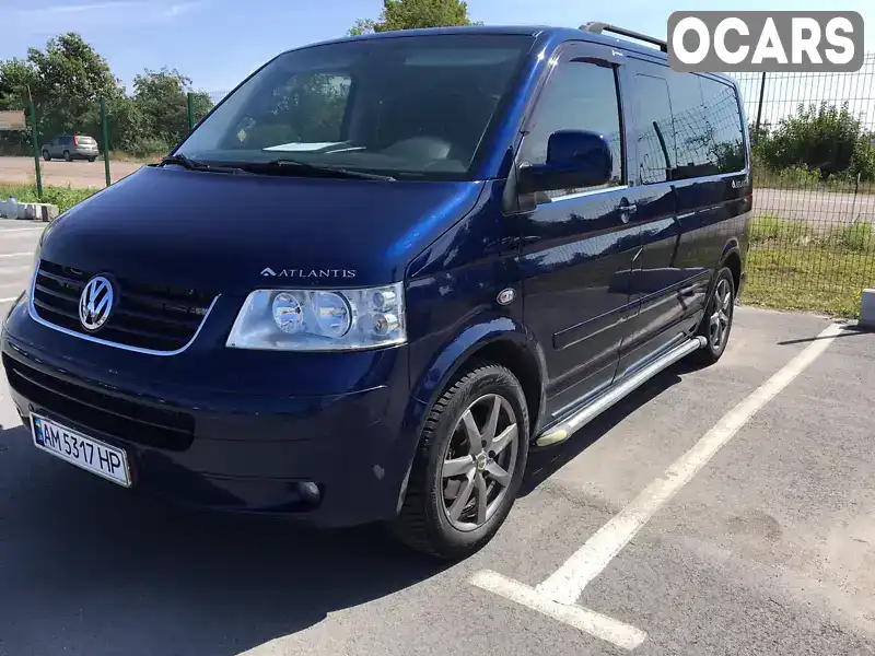 Мінівен Volkswagen Multivan 2008 2.5 л. Ручна / Механіка обл. Житомирська, Житомир - Фото 1/21