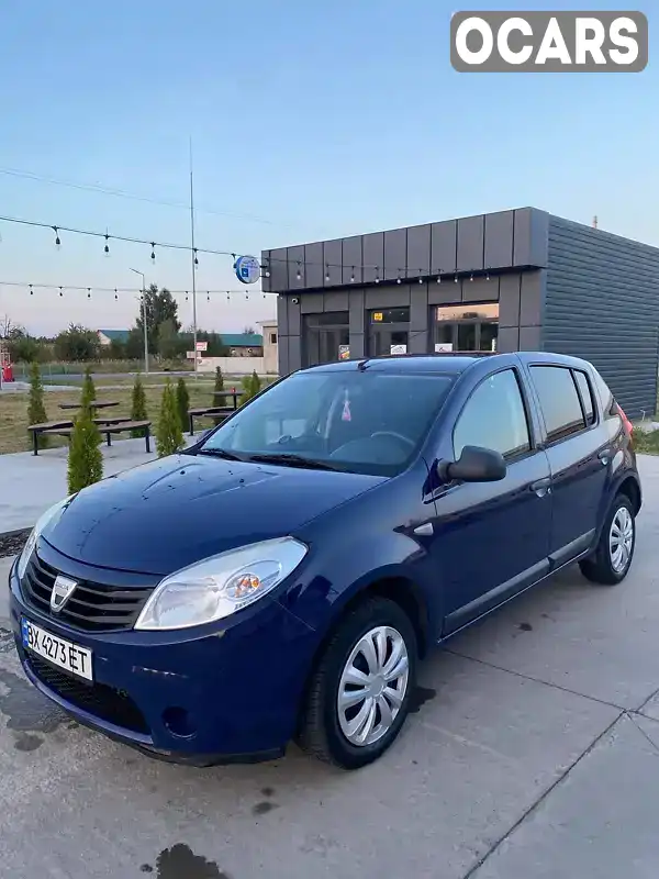 Хетчбек Dacia Sandero 2009 1.15 л. Ручна / Механіка обл. Хмельницька, Славута - Фото 1/21