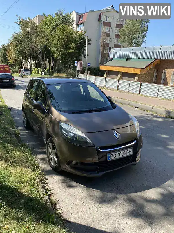 Мінівен Renault Scenic 2012 1.46 л. Ручна / Механіка обл. Тернопільська, Тернопіль - Фото 1/9