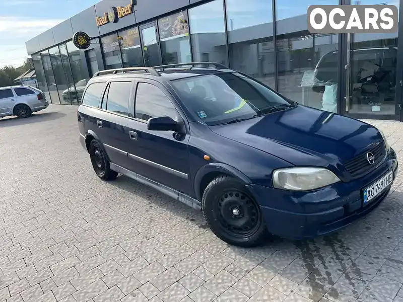 Універсал Opel Astra 1998 1.7 л. Ручна / Механіка обл. Закарпатська, Ужгород - Фото 1/7