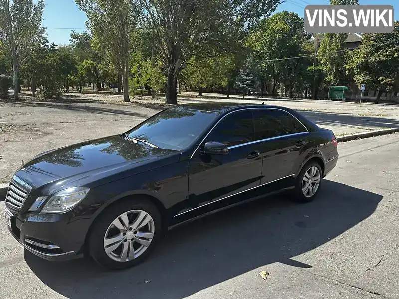 Седан Mercedes-Benz E-Class 2010 3.5 л. Автомат обл. Николаевская, Николаев - Фото 1/19