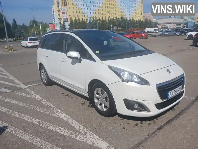 Мікровен Peugeot 5008 2015 1.6 л. Ручна / Механіка обл. Харківська, Зміїв - Фото 1/21