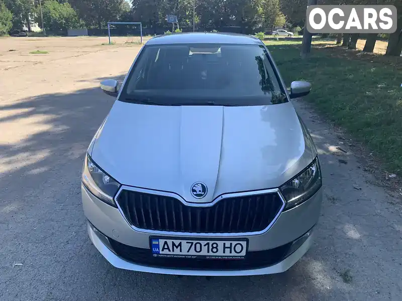 Хетчбек Skoda Fabia 2019 1 л. Автомат обл. Житомирська, Житомир - Фото 1/21