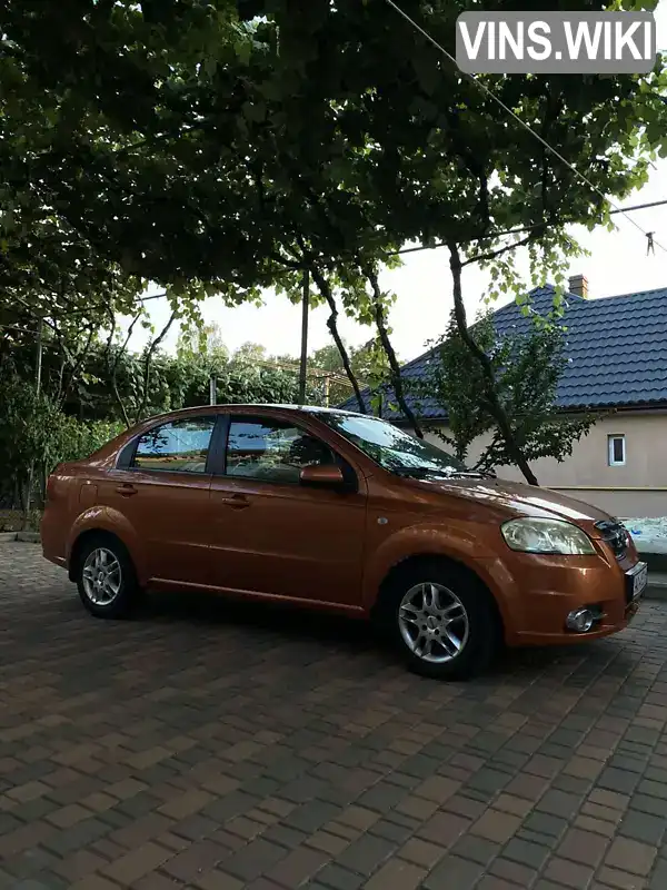 Седан Chevrolet Aveo 2008 1.6 л. Ручная / Механика обл. Закарпатская, Мукачево - Фото 1/6