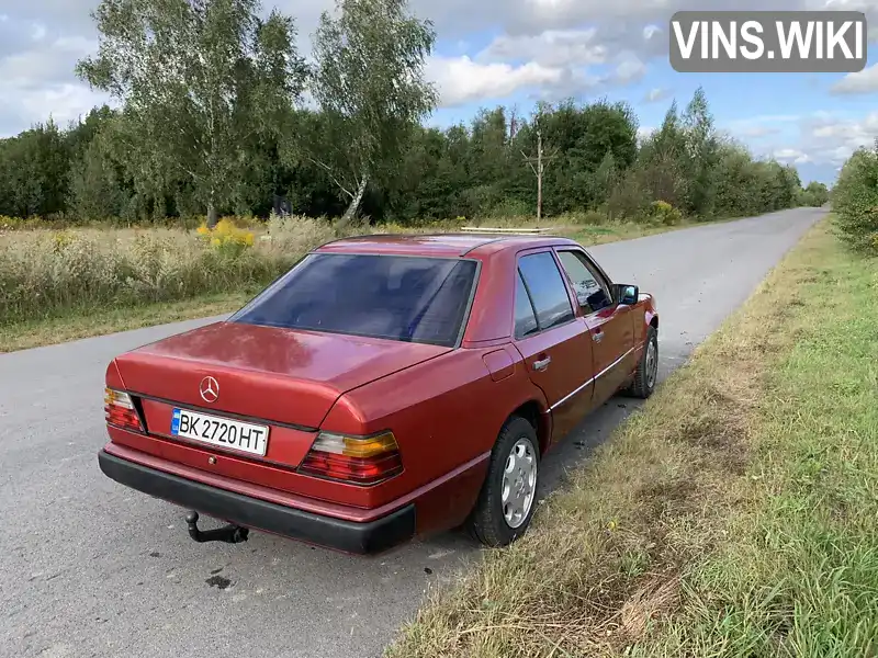 Седан Mercedes-Benz E-Class 1988 2.5 л. Ручна / Механіка обл. Житомирська, Пулини (Червоноармійськ) - Фото 1/8