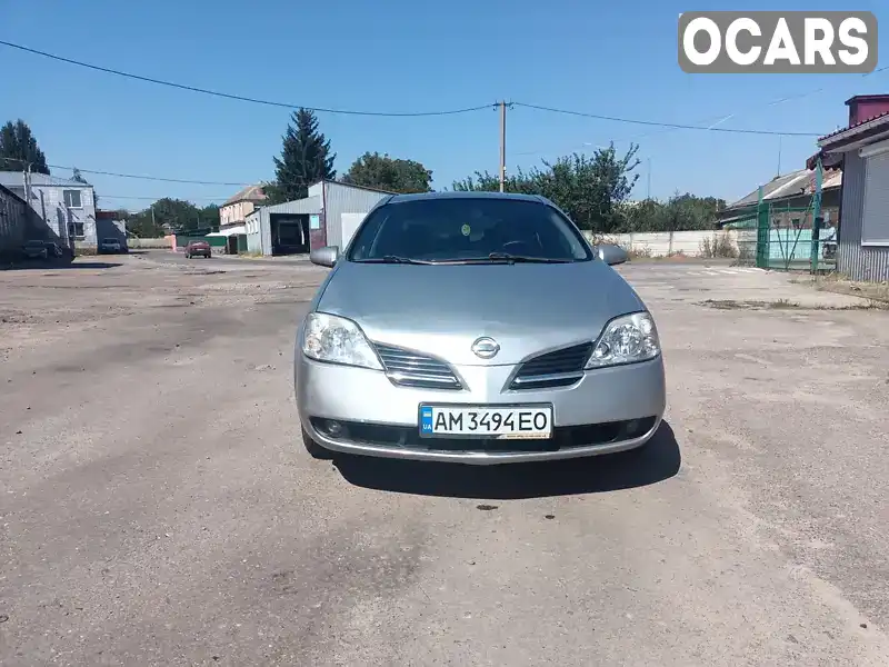 Ліфтбек Nissan Primera 2002 1.8 л. Ручна / Механіка обл. Житомирська, Бердичів - Фото 1/15