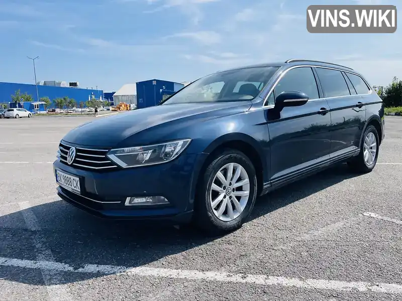 Універсал Volkswagen Passat 2017 1.6 л. Ручна / Механіка обл. Рівненська, Рівне - Фото 1/21