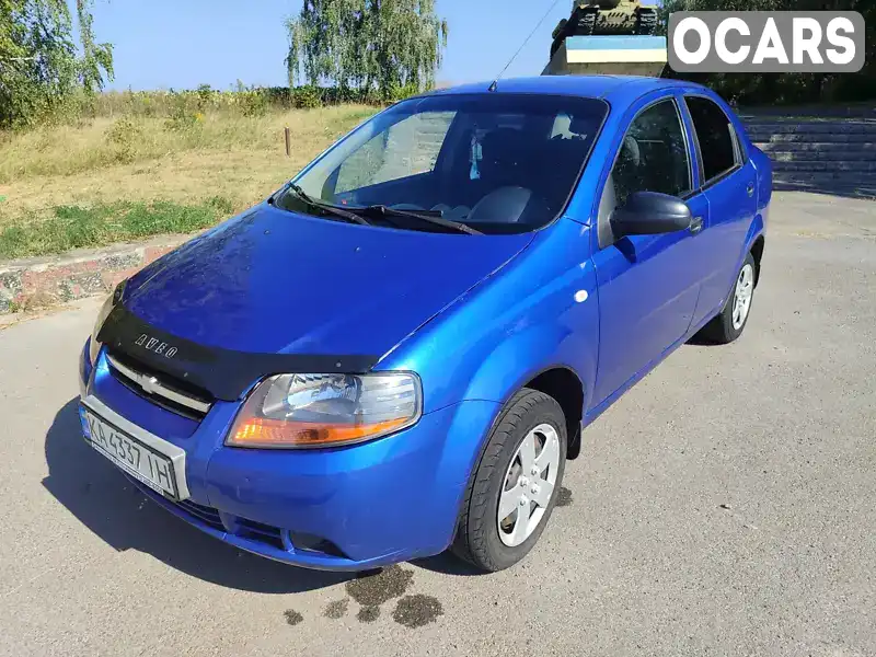 Седан Chevrolet Aveo 2005 1.5 л. Ручна / Механіка обл. Житомирська, Чуднів - Фото 1/12