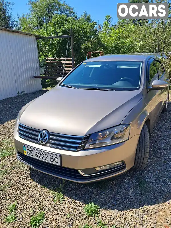 Седан Volkswagen Passat 2012 1.6 л. Ручна / Механіка обл. Чернівецька, Сторожинець - Фото 1/13