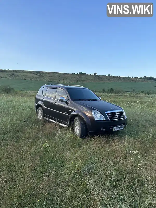 Позашляховик / Кросовер SsangYong Rexton 2008 2.7 л. Ручна / Механіка обл. Тернопільська, Заліщики - Фото 1/13