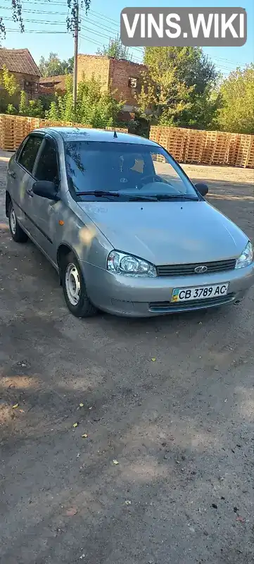 Седан ВАЗ / Lada 1118 Калина 2006 1.6 л. Ручна / Механіка обл. Чернігівська, Чернігів - Фото 1/7