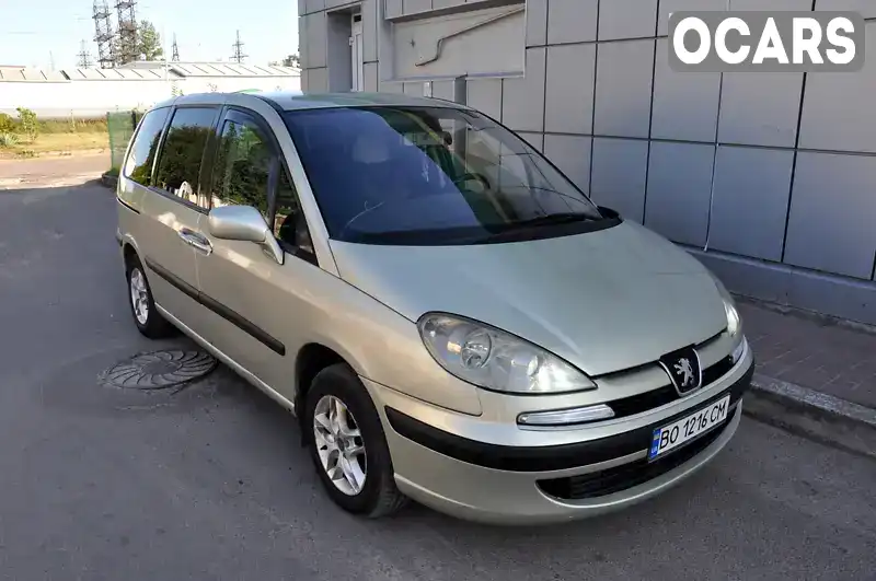 Мінівен Peugeot 807 2004 2 л. Автомат обл. Львівська, Львів - Фото 1/21