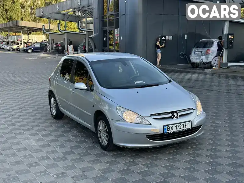 Хэтчбек Peugeot 307 2002 2 л. Ручная / Механика обл. Хмельницкая, Хмельницкий - Фото 1/16