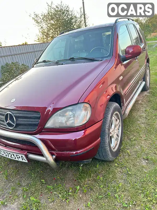 Позашляховик / Кросовер Mercedes-Benz M-Class 2001 2.7 л. Ручна / Механіка обл. Львівська, Львів - Фото 1/6