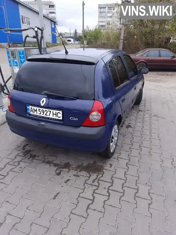 VF1BB1L0F26316755 Renault Clio 2002 Хэтчбек  Фото 1