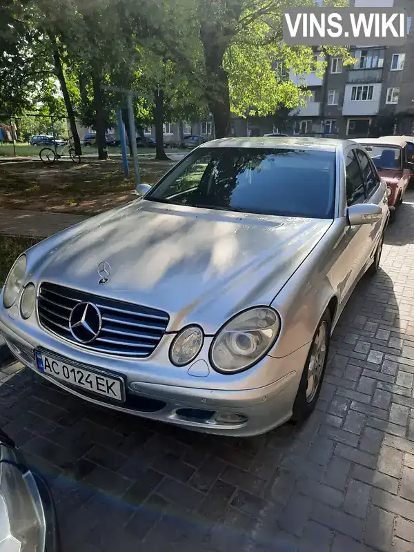 Седан Mercedes-Benz E-Class 2004 2.7 л. Автомат обл. Волинська, Ковель - Фото 1/8