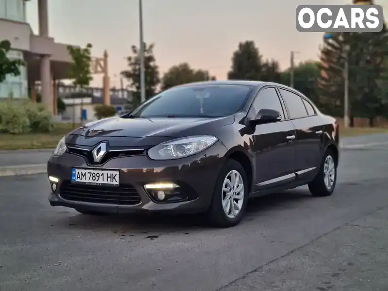 Седан Renault Fluence 2012 1.6 л. Автомат обл. Житомирська, Житомир - Фото 1/16