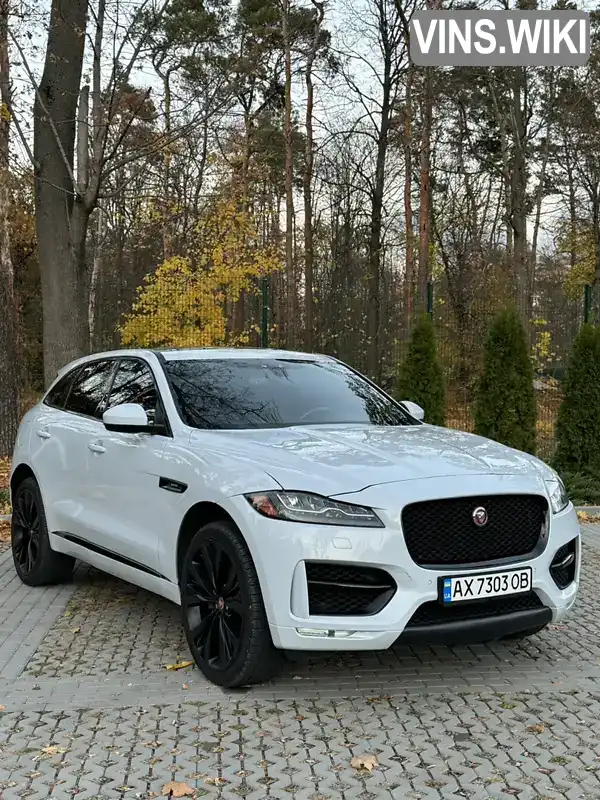 SADCL2FX5JA299263 Jaguar F-Pace 2018 Внедорожник / Кроссовер 2 л. Фото 1