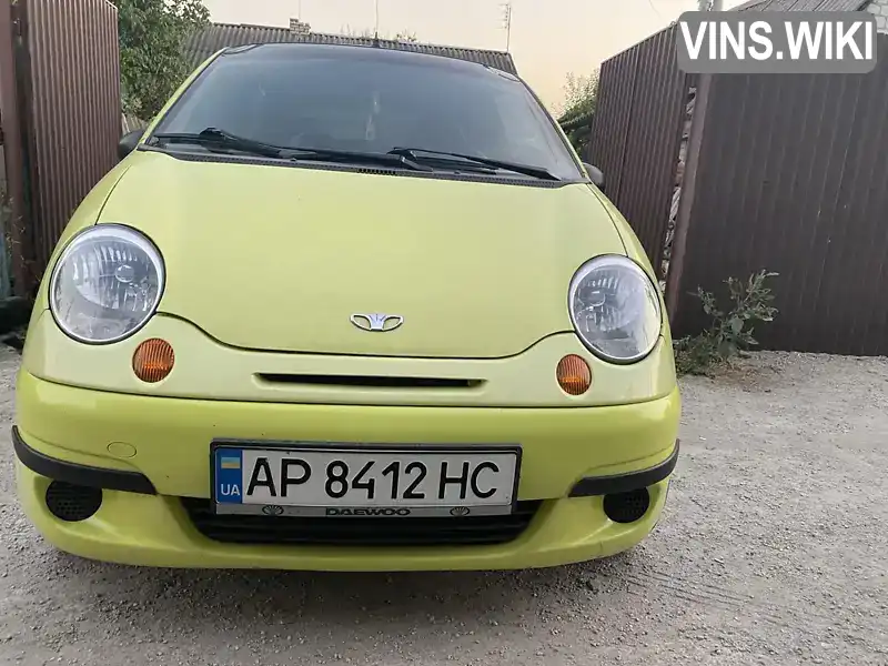 Хетчбек Daewoo Matiz 2007 0.8 л. Автомат обл. Запорізька, Запоріжжя - Фото 1/10