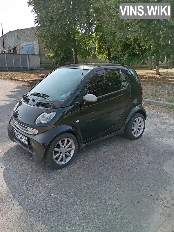 Купе Smart Fortwo 2005 0.7 л. Автомат обл. Чернігівська, Чернігів - Фото 1/7