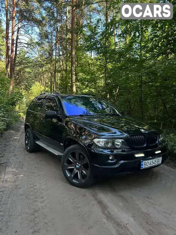 Позашляховик / Кросовер BMW X5 2005 3 л. Автомат обл. Тернопільська, Кременець - Фото 1/12