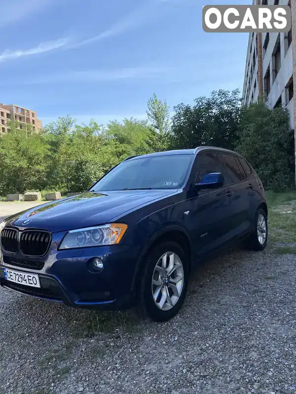 Позашляховик / Кросовер BMW X3 2013 2.98 л. Автомат обл. Чернівецька, Чернівці - Фото 1/17