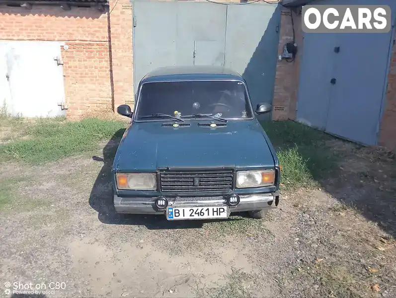 Седан ВАЗ / Lada 2107 2006 1.3 л. Ручна / Механіка обл. Полтавська, Гадяч - Фото 1/6