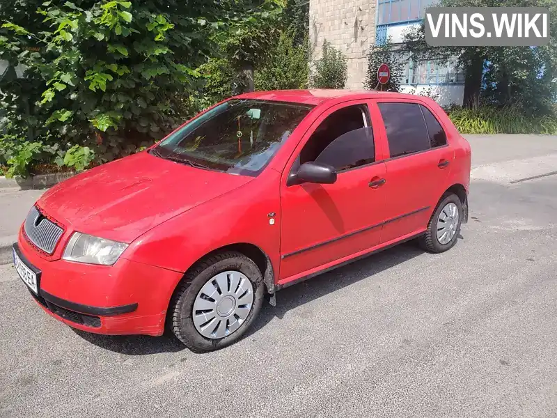 Хетчбек Skoda Fabia 2001 1.39 л. Ручна / Механіка обл. Тернопільська, location.city.velyka_berezovytsia - Фото 1/21