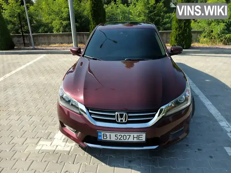 Седан Honda Accord 2013 2.36 л. Варіатор обл. Полтавська, Кременчук - Фото 1/13