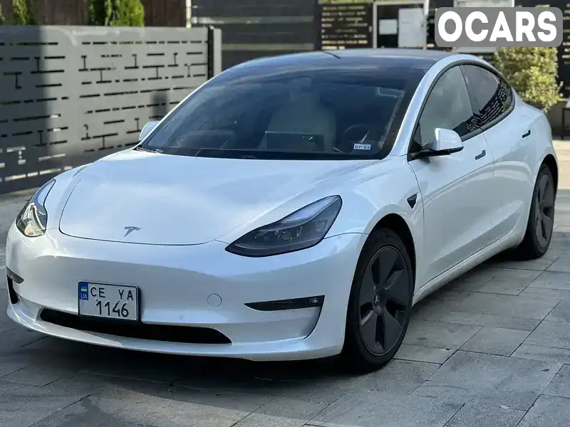 Седан Tesla Model 3 2021 null_content л. Автомат обл. Черновицкая, location.city.cherepkivtsi - Фото 1/18