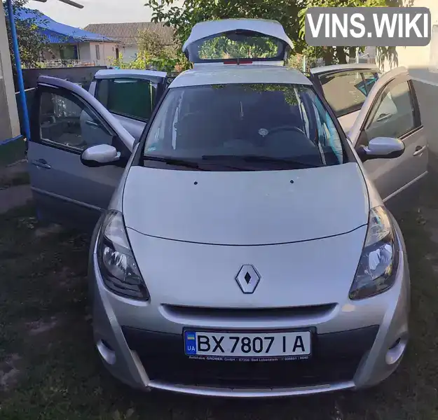 Хетчбек Renault Clio 2012 1.15 л. Ручна / Механіка обл. Хмельницька, Хмельницький - Фото 1/21