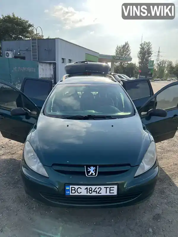 Універсал Peugeot 307 2002 2 л. Ручна / Механіка обл. Львівська, Львів - Фото 1/10