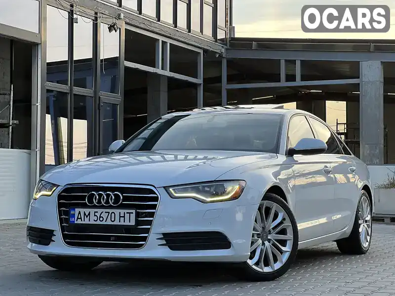 Седан Audi A6 2013 2 л. Автомат обл. Хмельницька, Волочиськ - Фото 1/21