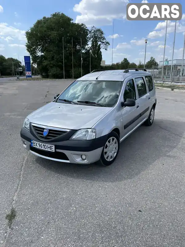 Універсал Dacia Logan MCV 2007 1.39 л. Ручна / Механіка обл. Хмельницька, Хмельницький - Фото 1/18