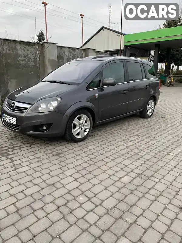 Мінівен Opel Zafira 2010 1.69 л. Ручна / Механіка обл. Тернопільська, location.city.vyshnivets - Фото 1/7