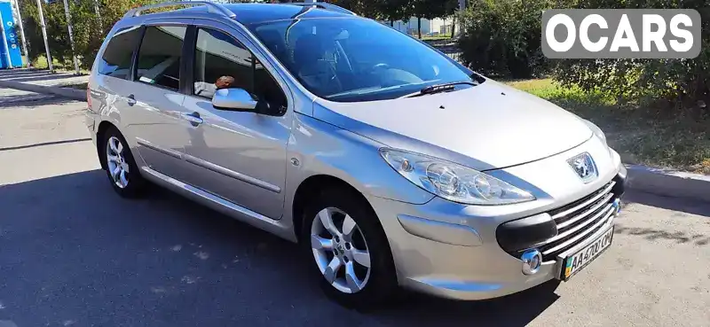 Универсал Peugeot 307 2007 2 л. Ручная / Механика обл. Киевская, Богуслав - Фото 1/10