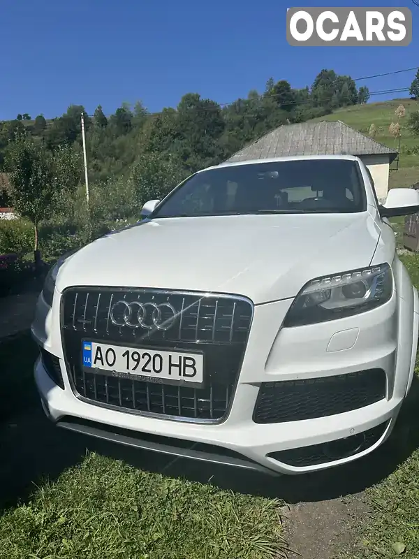 Позашляховик / Кросовер Audi Q7 2014 2.97 л. Автомат обл. Закарпатська, Міжгір'я - Фото 1/9