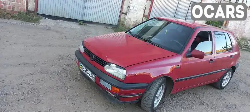 Хетчбек Volkswagen Golf 1994 1.6 л. Ручна / Механіка обл. Чернівецька, Чернівці - Фото 1/8