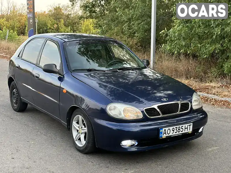 Хетчбек Daewoo Lanos 2003 1.5 л. Ручна / Механіка обл. Запорізька, Вільнянськ - Фото 1/7