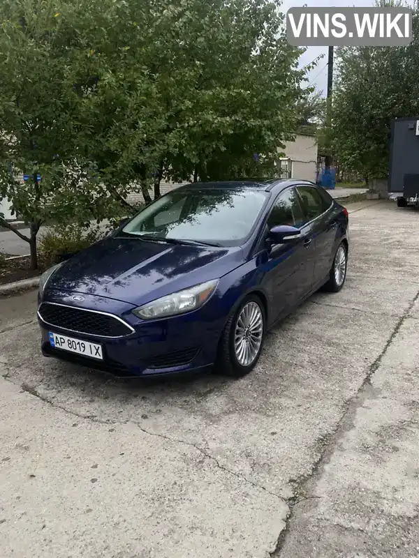 Седан Ford Focus 2017 2 л. Робот обл. Запорізька, Запоріжжя - Фото 1/12