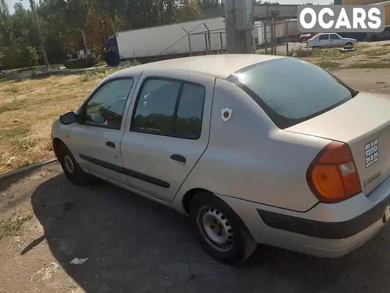 Седан Renault Clio Symbol 2003 1.39 л. Ручная / Механика обл. Запорожская, Запорожье - Фото 1/9