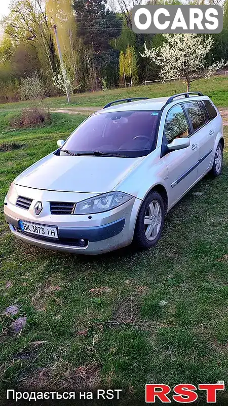 Універсал Renault Megane 2005 1.6 л. Ручна / Механіка обл. Рівненська, Зарічне - Фото 1/5