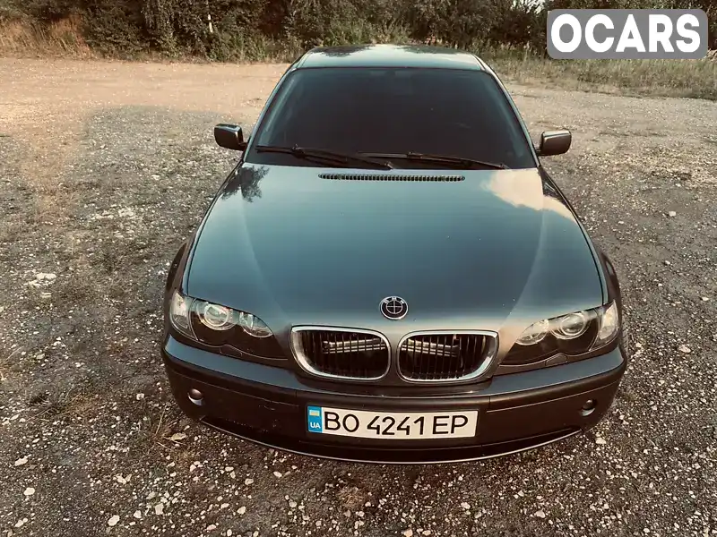 Седан BMW 3 Series 2002 2 л. Ручна / Механіка обл. Тернопільська, Кременець - Фото 1/10