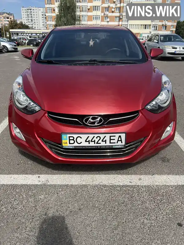 Седан Hyundai Elantra 2013 1.8 л. Автомат обл. Львівська, Львів - Фото 1/21