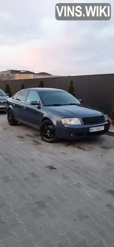 Седан Audi A6 2002 2.5 л. Автомат обл. Тернопільська, Тернопіль - Фото 1/13