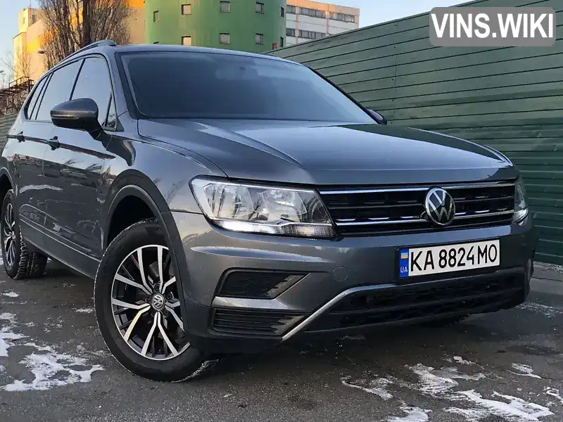 Позашляховик / Кросовер Volkswagen Tiguan 2021 1.98 л. Автомат обл. Київська, Київ - Фото 1/21